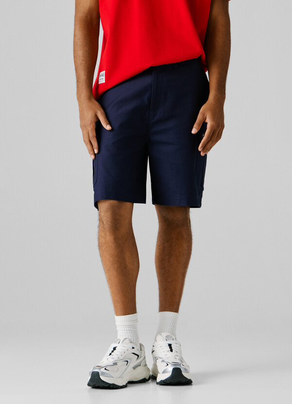 STRAIGHT FIT CARGO BERMUDA