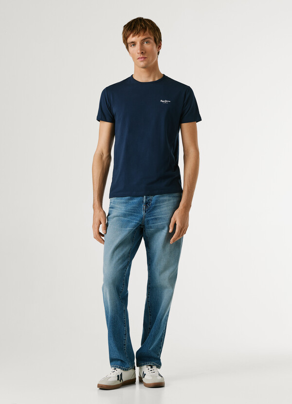 SLIM FIT LOGO PRINT T-SHIRT