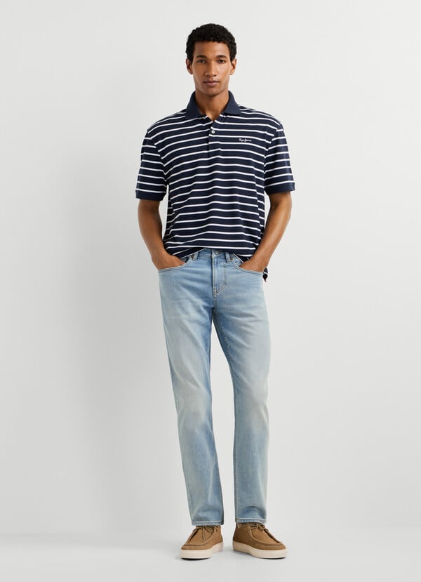 CASH - STRAIGHT FIT MID-RISE JEANS