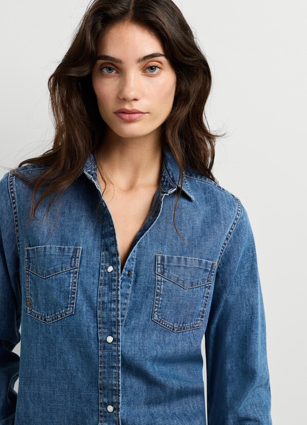 REGULAR FIT DENIM SHIRT