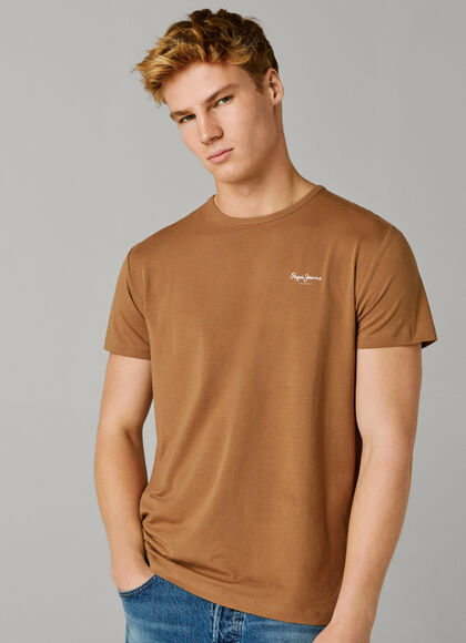 SLIM FIT LOGO PRINT T-SHIRT