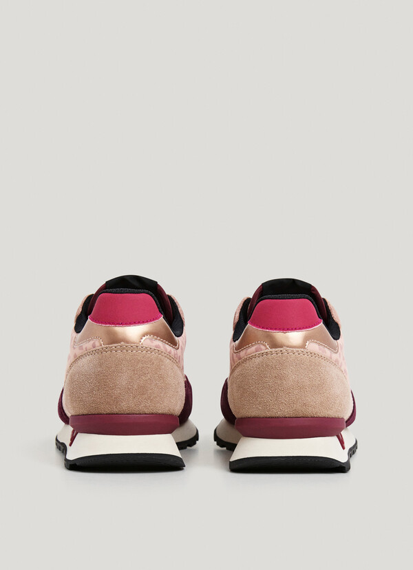 ANIMAL PRINT RUNNING TRAINERS