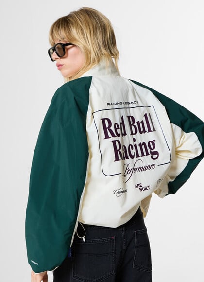 HIGH NECK LOGO JACKET