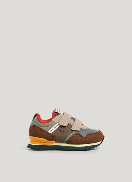 RUNNING TRAINERS WITH VELCRO CLOSURE