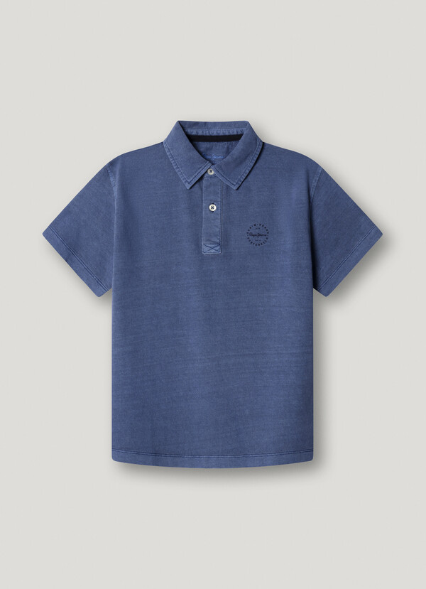 GARMENT DYED REGULAR FIT POLO