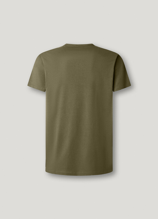 SLIM FIT LOGO PRINT T-SHIRT