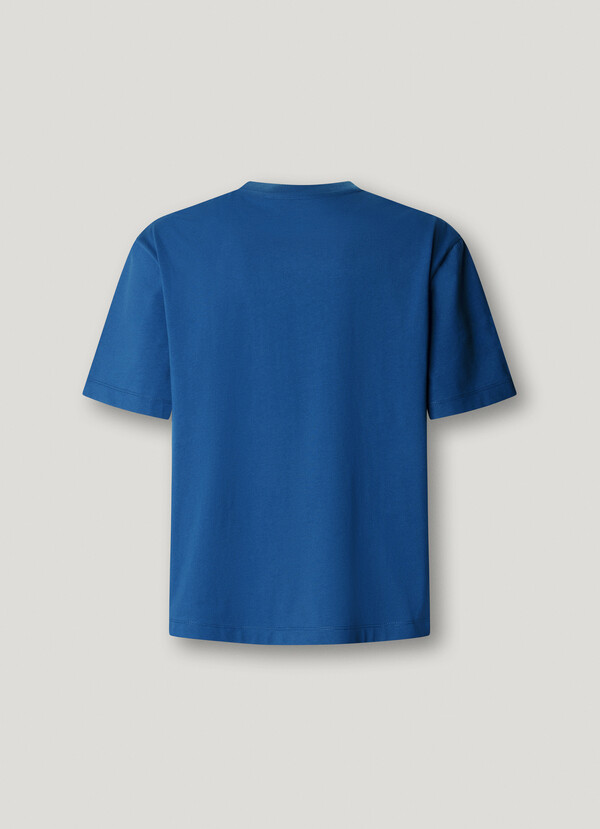 WIDE FIT PRINTED GRAPHIC T-SHIRT