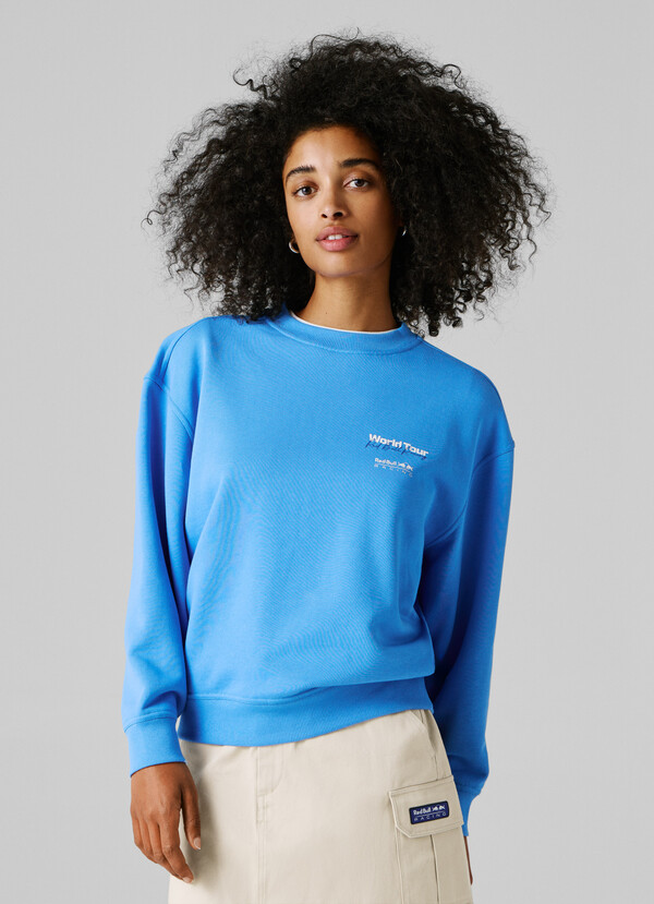 RELAXED FIT CREW NECK SWEATSHIRT