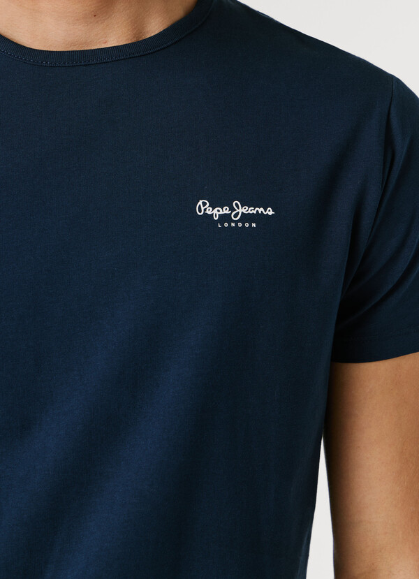 SLIM FIT LOGO PRINT T-SHIRT