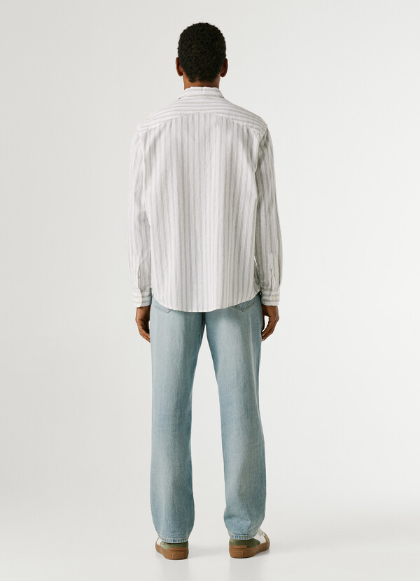 REGULAR FIT STRIPED SHIRT