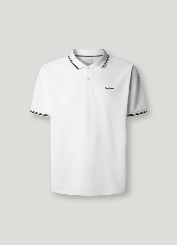 REGULAR FIT PIQU&Eacute; POLO