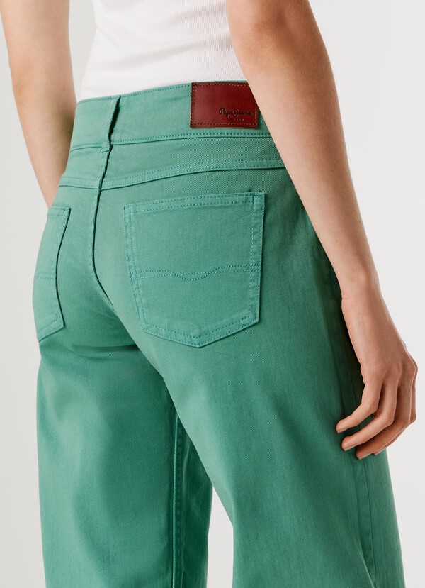 5-POCKET TWILL TROUSERS