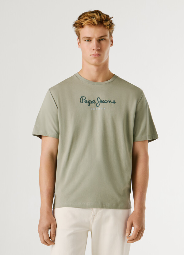 REGULAR FIT LOGO PRINT T-SHIRT