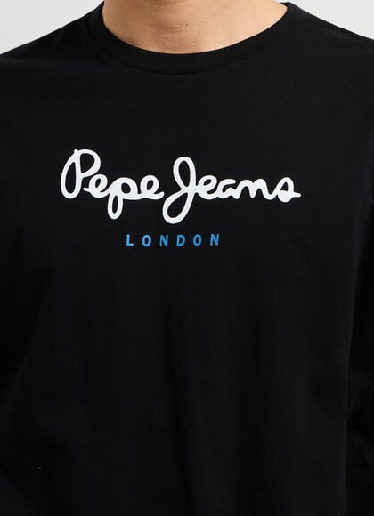 REGULAR FIT LOGO PRINT T-SHIRT
