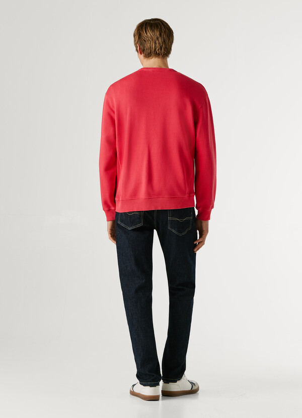 CREW NECK LOGO SWEATSHIRT