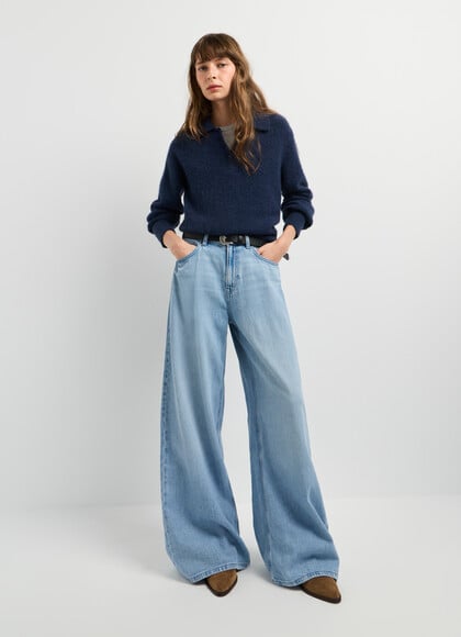 JAIMY - HIGH-RISE WIDE FIT JEANS