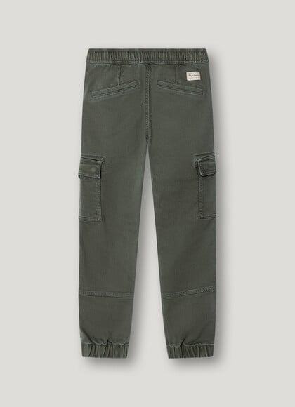 REGULAR FIT CARGO TROUSERS