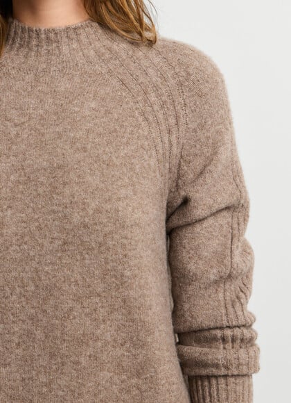 KNIT MINI DRESS