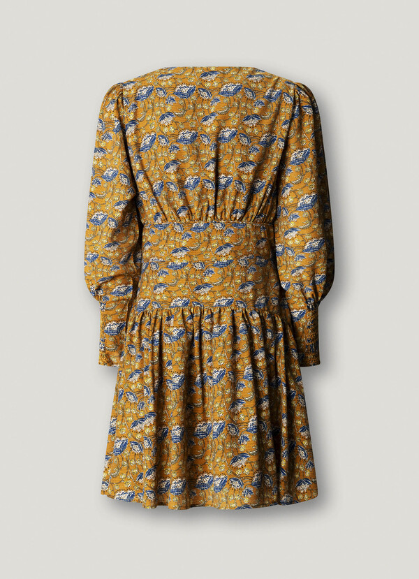 FLORAL PRINT MINI DRESS