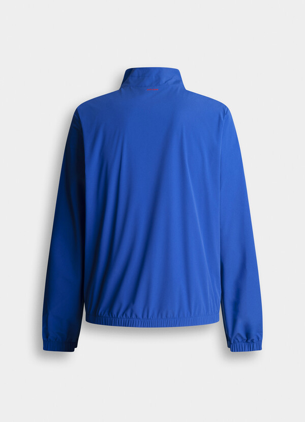 HIGH COLLAR JACKET WITH LOGO