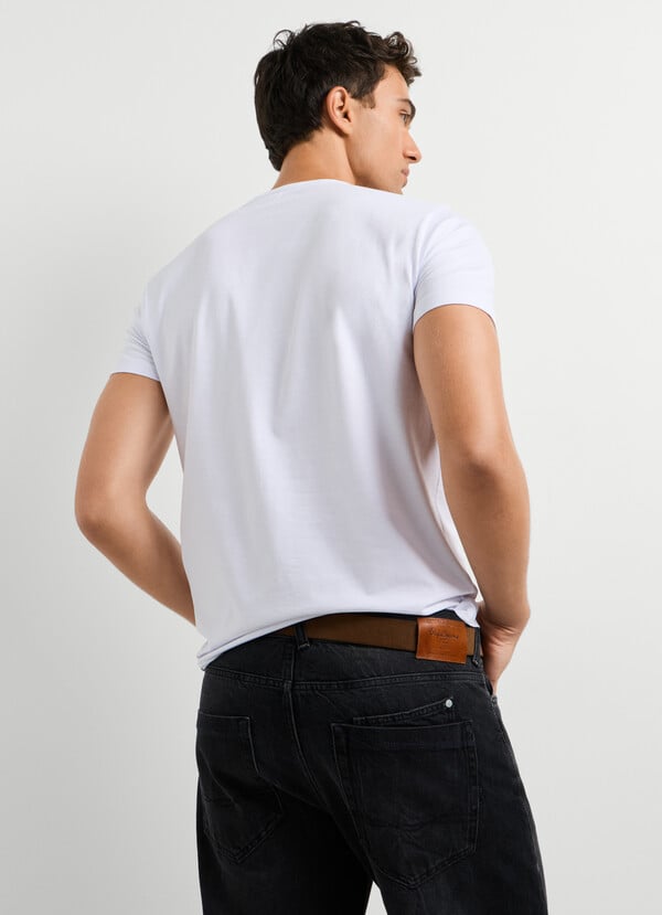 SLIM FIT LOGO PRINT T-SHIRT