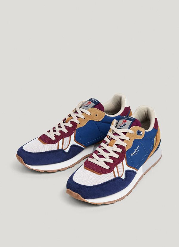 RETRO RUNNING TRAINERS - BRIT