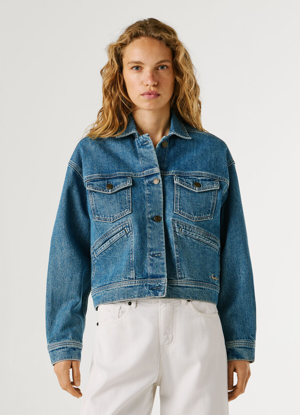 RELAXED FIT DENIM JACKET