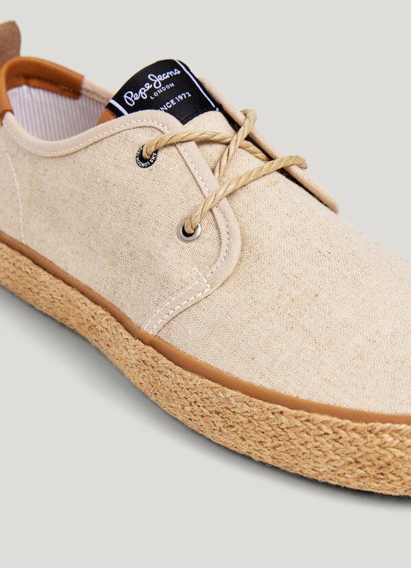 HEMP BLUCHER SHOES