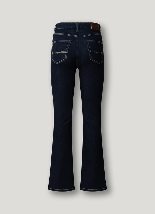 HIGH-RISE FLARE FIT JEANS - DION