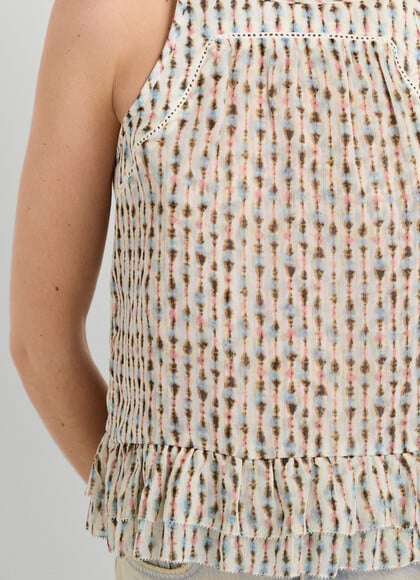 IKAT PRINT STRAPPY BLOUSE