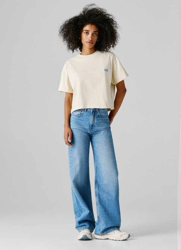 BACK PRINT LOOSE FIT T-SHIRT