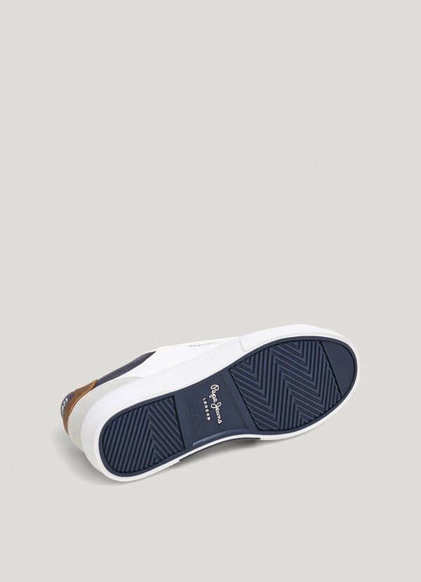 CLASSIC TRAINERS WITH SUEDE DETAILS - KENTON