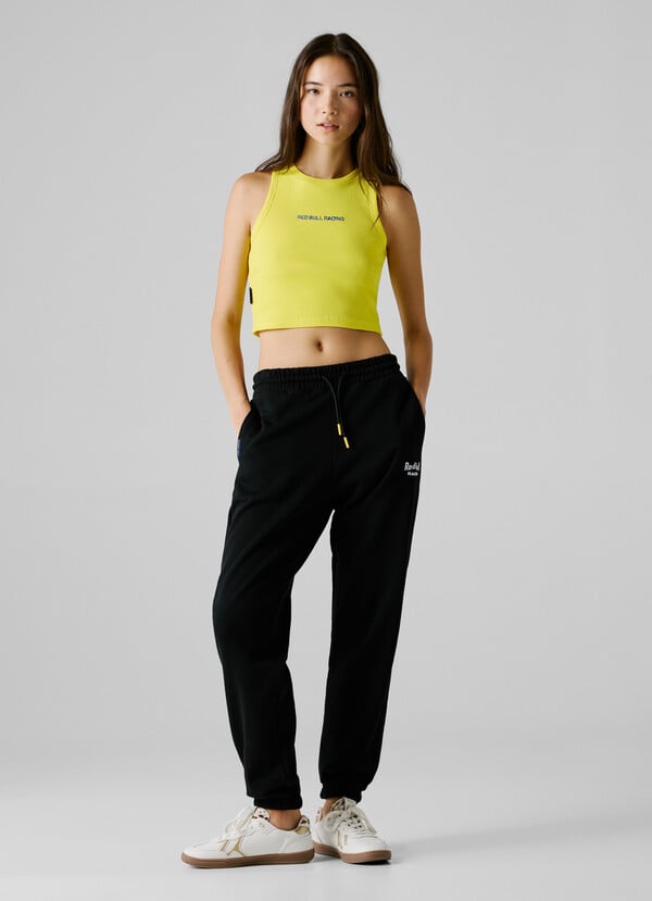 CROPPED SLEEVELESS TOP