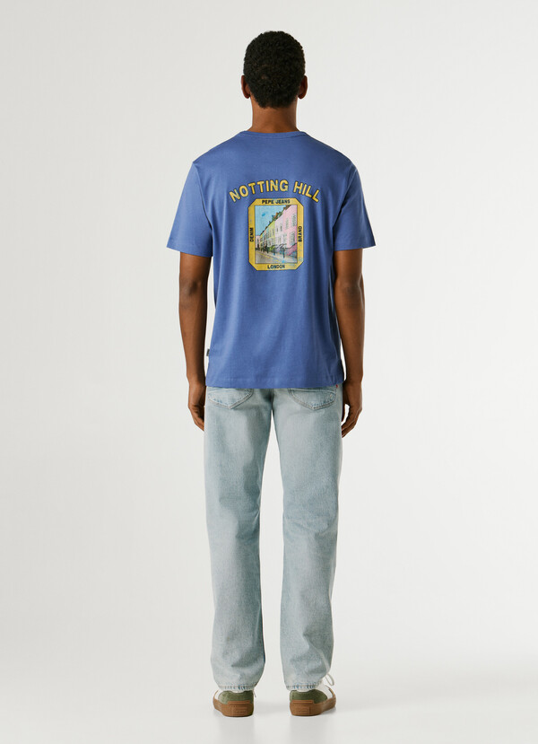 REGULAR FIT BACK PRINT T-SHIRT