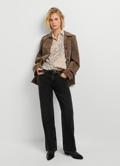 NICKY - LOW-RISE LOOSE FIT JEANS