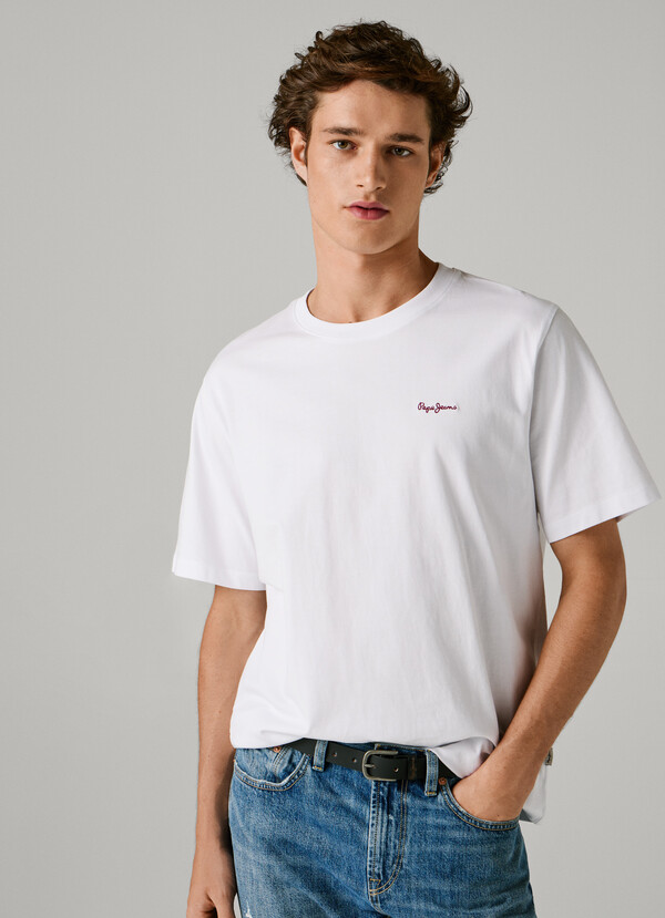 REGULAR FIT LOGO PRINT T-SHIRT