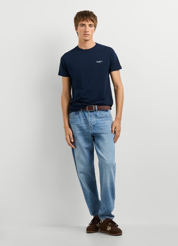 SLIM FIT LOGO PRINT T-SHIRT