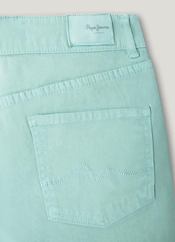 GARMENT DYED TWILL SHORTS