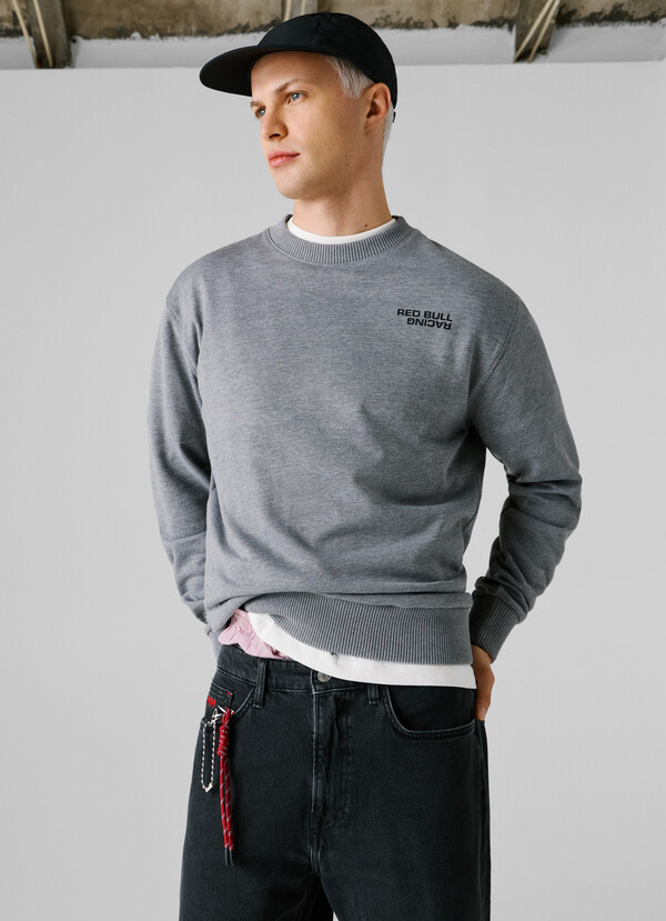 REGULAR FIT CREW NECK SWEATSHIRT