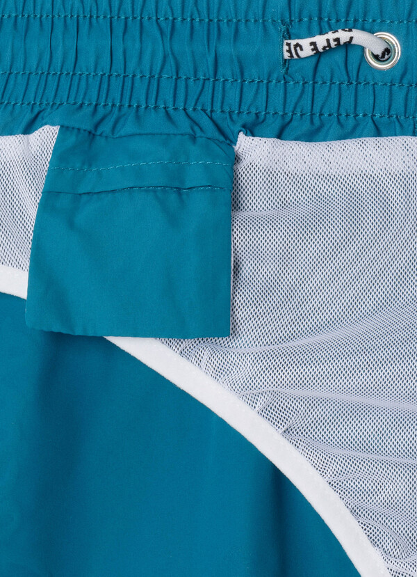 PRINTED LOGO SWIM SHORTS