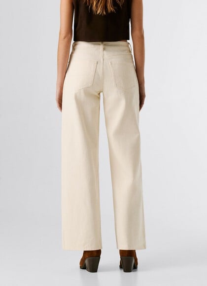 MID-RISE WIDE FIT JEANS - LINA