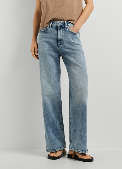 HIGH-RISE STRAIGHT FIT JEANS - LEXA