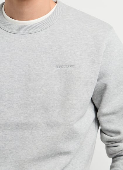 REGULAR FIT CREW NECK SWEATSHIRT