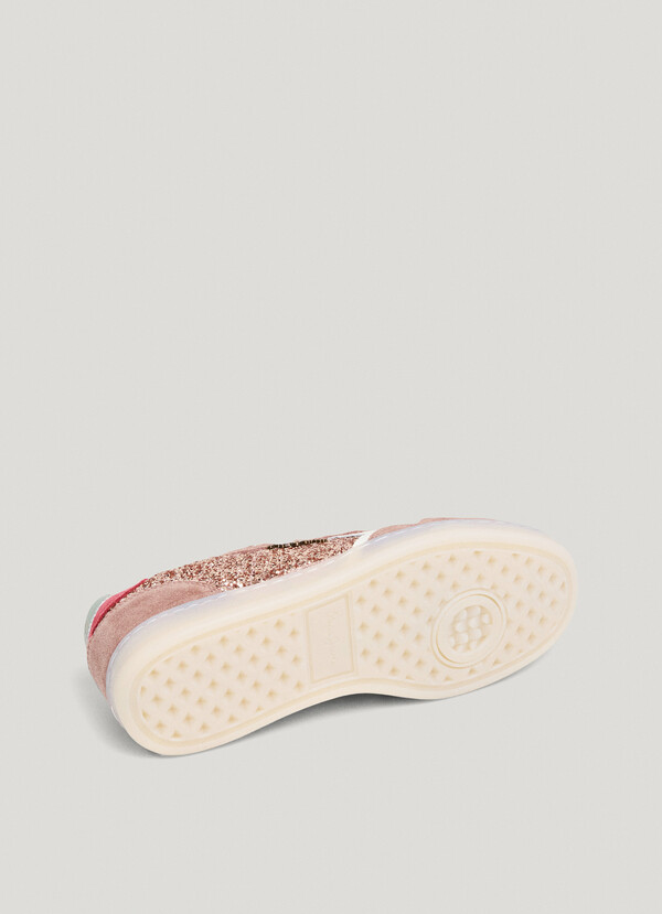 GLITTER DETAIL TRAINERS- BALL