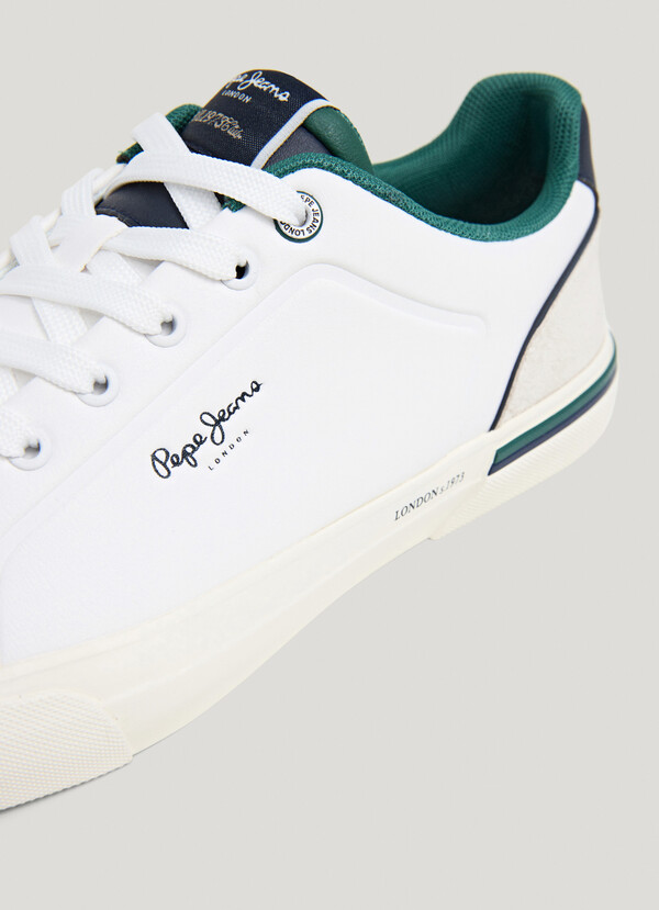 KENTON - CLASSIC TRAINERS WITH SUEDE DETAILS 