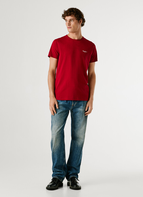 SLIM FIT LOGO PRINT T-SHIRT