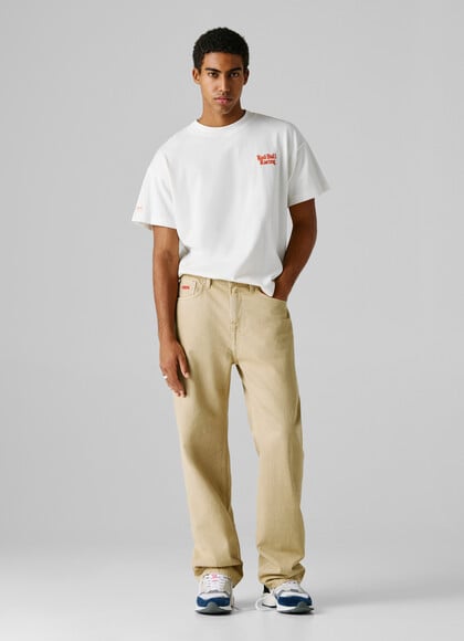 HIGH - RISE LOOSE FIT JEANS