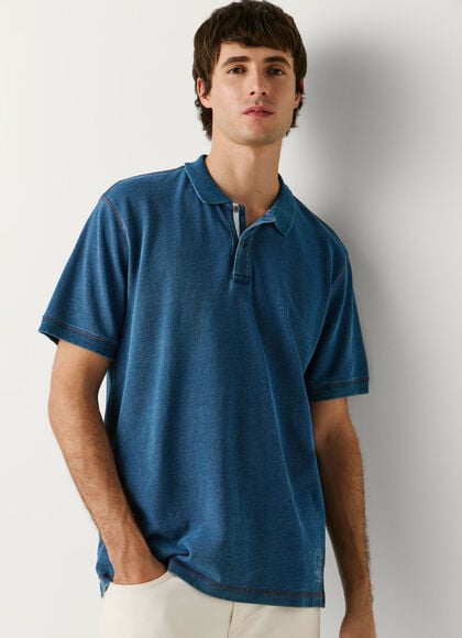 REGULAR FIT PIQU&Eacute; POLO