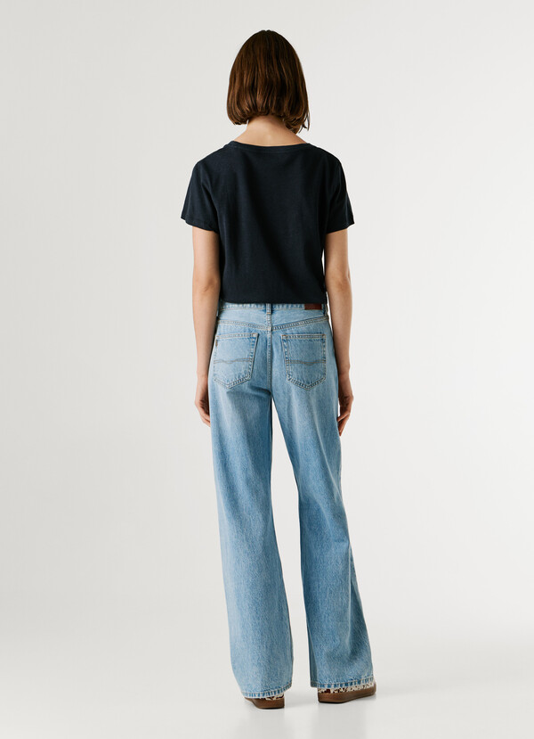 HAZEL- MID-RISE LOOSE FIT JEANS
