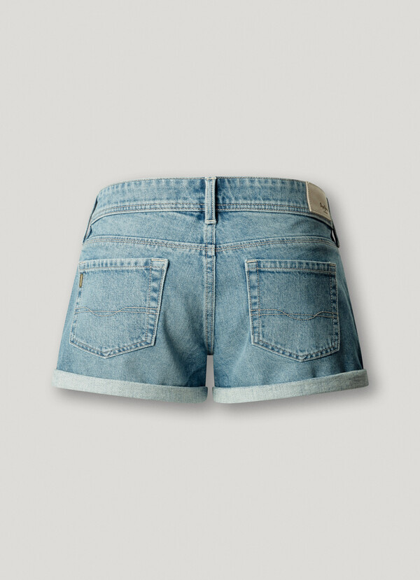 REGULAR FIT DENIM SHORTS